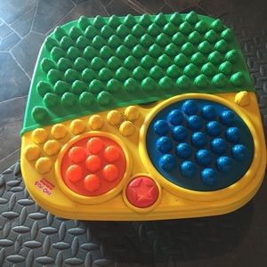 Building blocks toys that makes sounds n spins